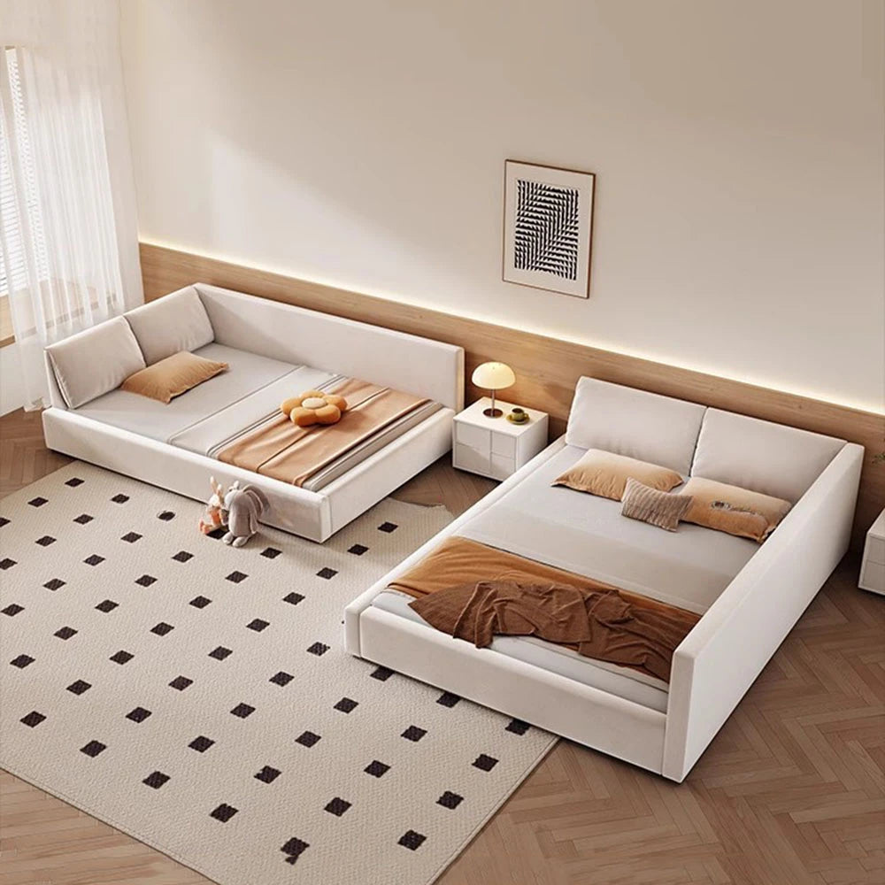 Modern Luxury Frame Rail Multifunctional Bed King Size Headboard