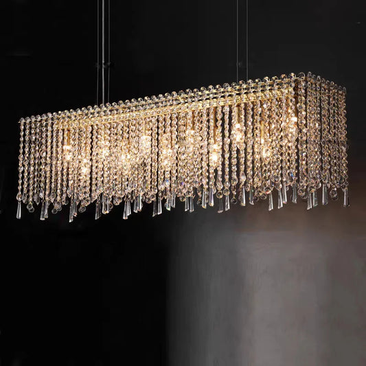 Luxury Crystal Chandeliers Living Room Lights Dining Table Light Chandelier