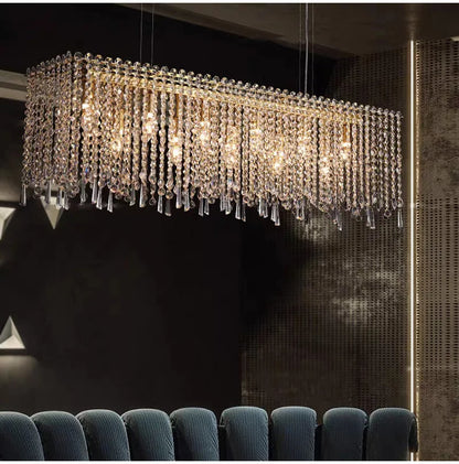 Luxury Crystal Chandeliers Living Room Lights Dining Table Light Chandelier