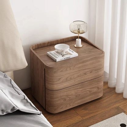 Modern Minimalist Bedside Table Storage Luxury