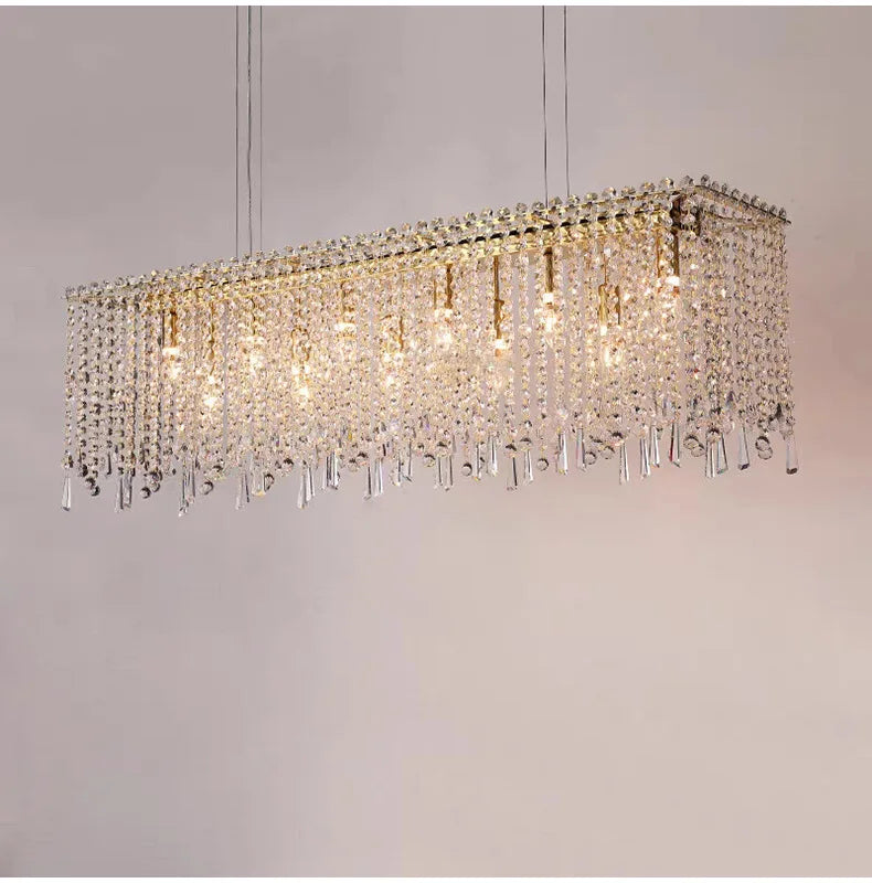 Luxury Crystal Chandeliers Living Room Lights Dining Table Light Chandelier