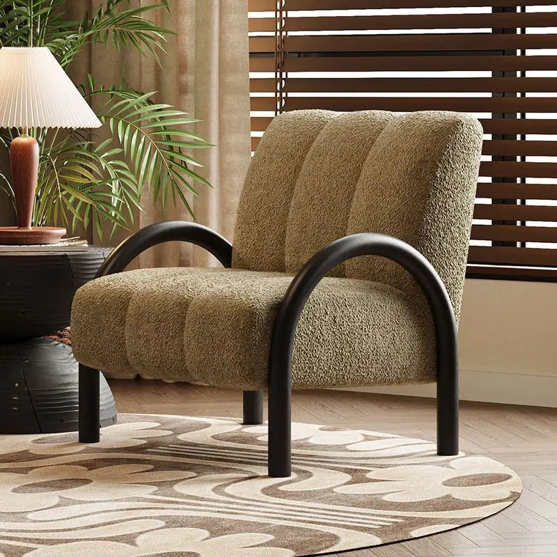 Living Room Armchair,, Chenille Fabric