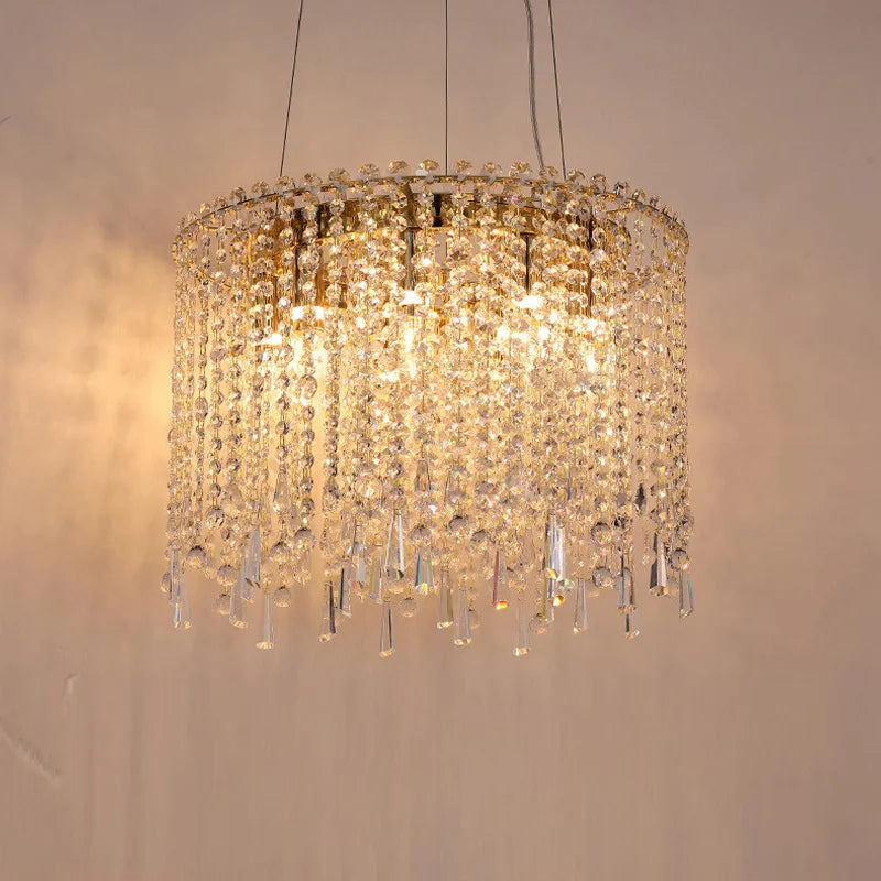Luxury Crystal Chandeliers Living Room Lights Dining Table Light Chandelier
