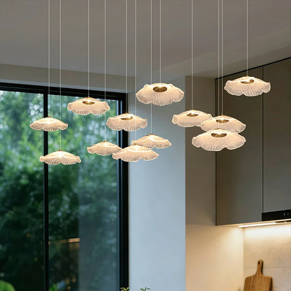 Ceiling Pendant Lamp Glass Suspension Light Dining Table, Kitchen Island bar, Pendant Light for Dining Room