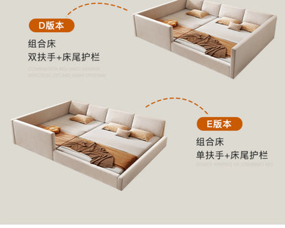 Modern Luxury Frame Rail Multifunctional Bed King Size Headboard