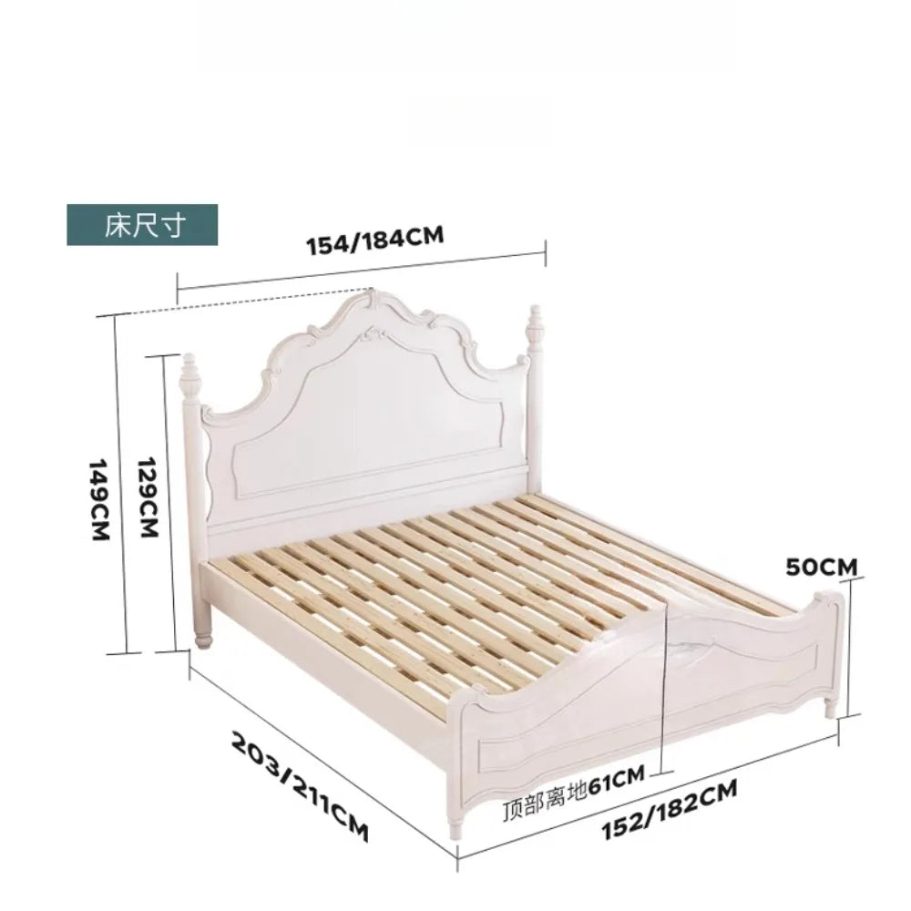 Bed Modern Unique Luxury Style Beds Princess wStorage
