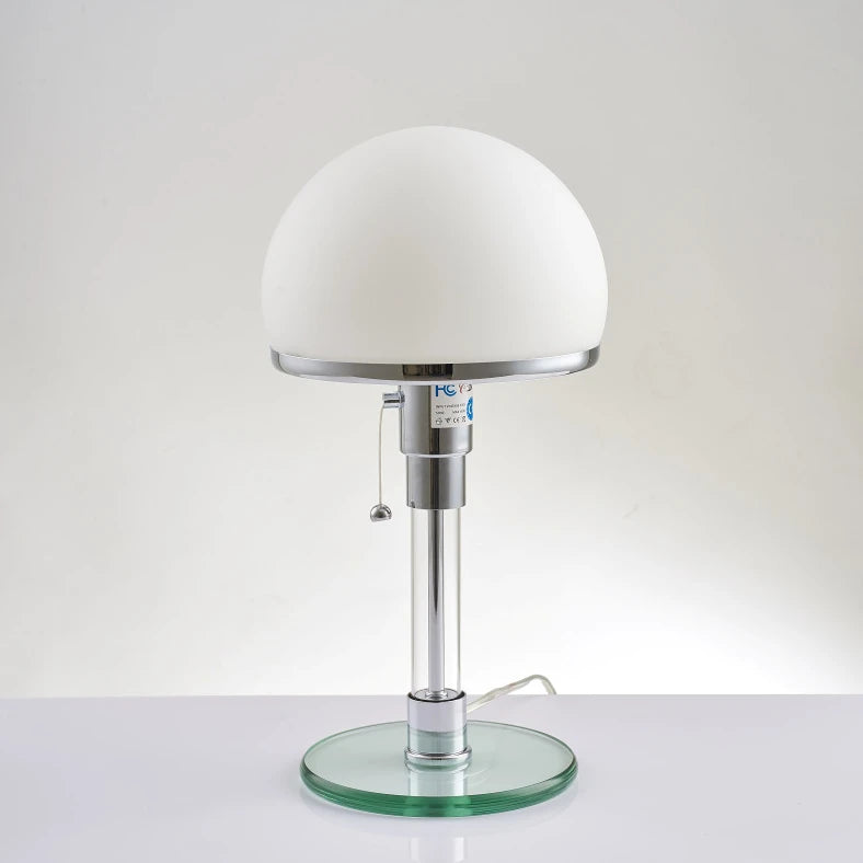 White Table Lamp Danish Designer Nordic Bedside, Living Room