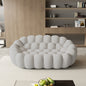 Modern Curved Boneless Sofa