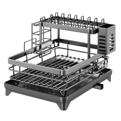 Stainless Steel Dish Drying Rack Adjustable