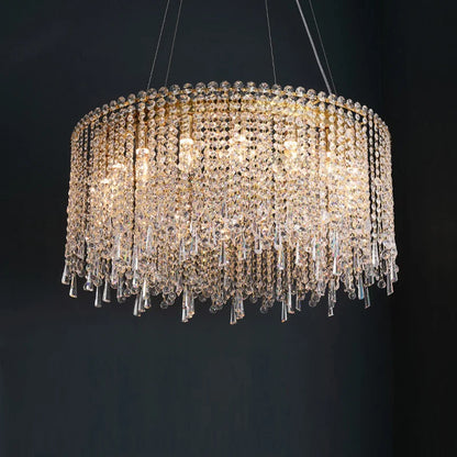 Luxury Crystal Chandeliers Living Room Lights Dining Table Light Chandelier
