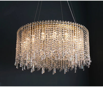 Luxury Crystal Chandeliers Living Room Lights Dining Table Light Chandelier
